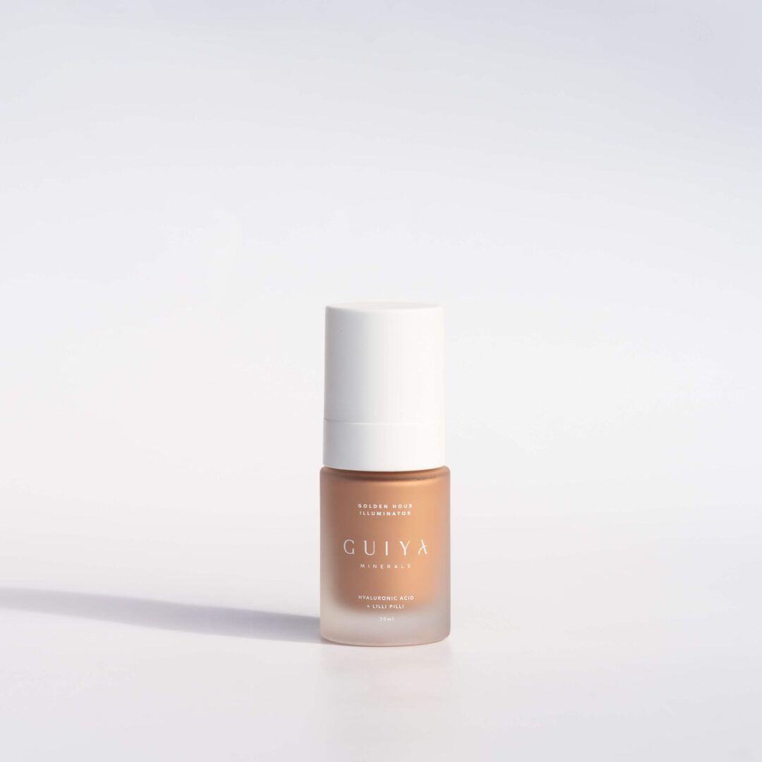 Guiya Minerals Golden Hour Liquid Illuminator - Sunrise