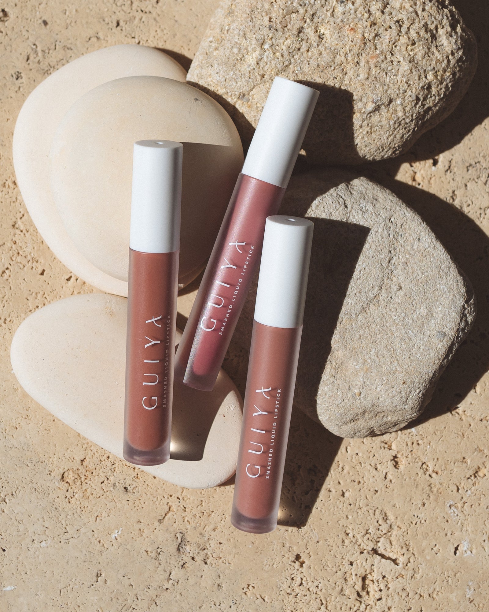 Guiya Minerals Smashed Liquid Lipstick - Desert Rose